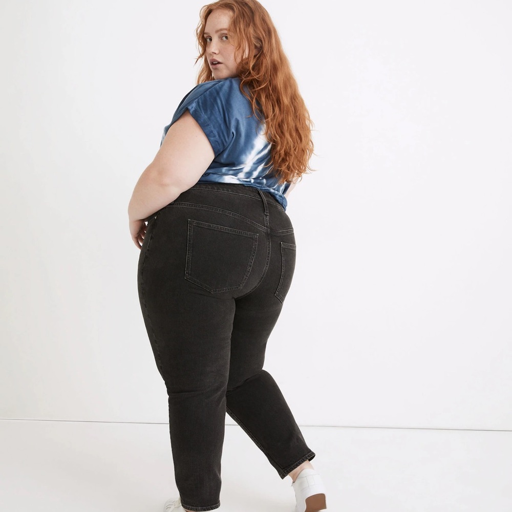 Madewell The Curvy Perfect Vintage Jean in Black - Size 33